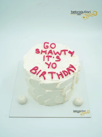 Pembe Yazılı Naked Pasta