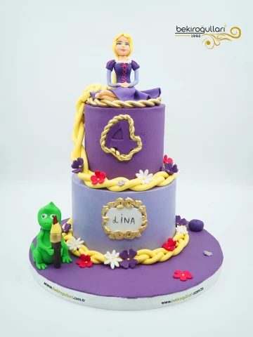 Prenses Detaylı Butik Pasta