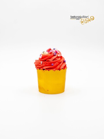 Şeker Süslemeli Cupcake