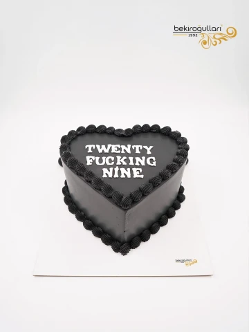 Siyah Kalp Naked Pasta