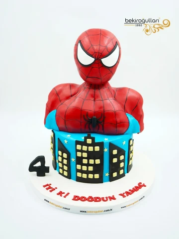 Spiderman Konsept Butik Pasta