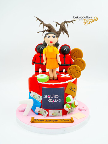 Squid Game Konsept Pasta