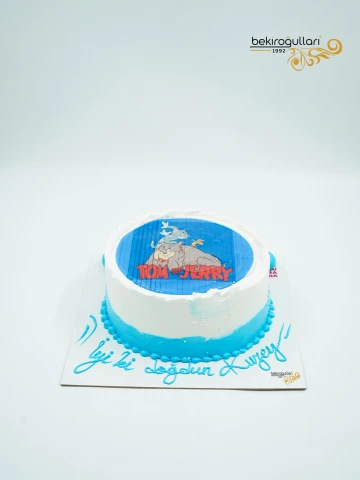 Tom Ve Jerry Resimli Pasta