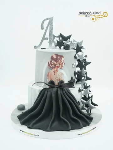 Yıldız Detaylı Butik Pasta