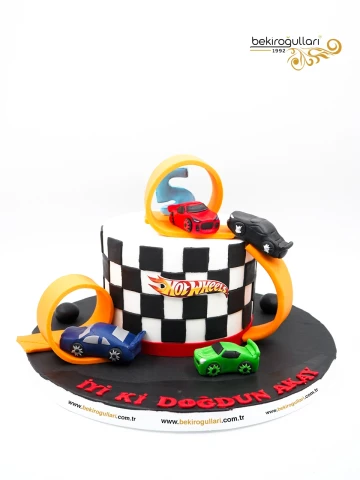 Araba Detay Tasarım Pasta