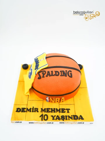 Baketbol Topu Tasarım Butik Pasta