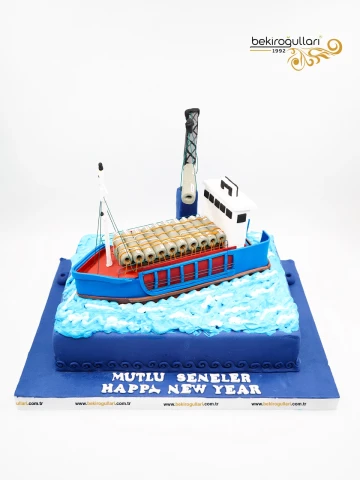 Gemi Detay Tasarım Pasta
