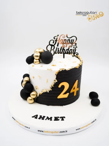 Gold Siyah Detay Konsept Pasta