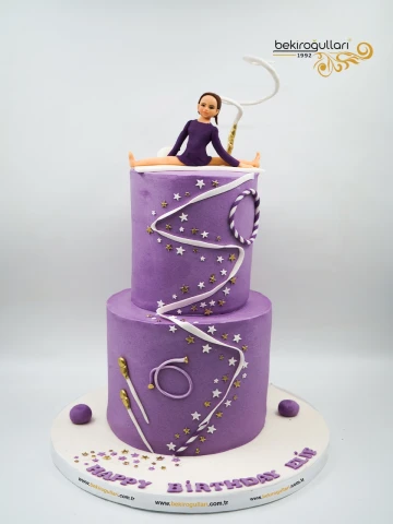 Jimnastik Kız Çocuk Detay Konsept Pasta