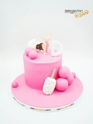 Jimnastik Konsept Butik Çocuk Pastası