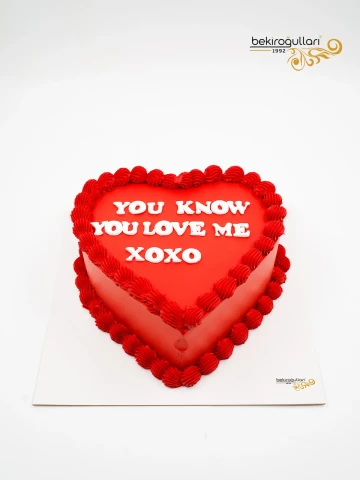 Kırmızı Kalp Naked Pasta