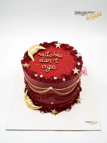 Kırmızı Ve Gold Detay Naked Pasta