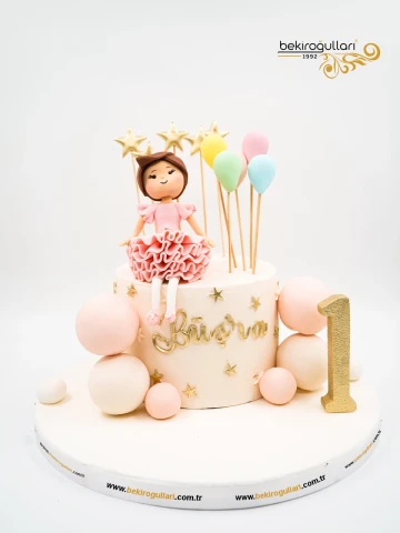 Kız Çocuk Figür Butik Pasta