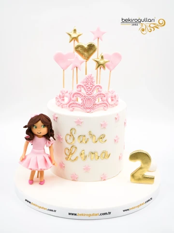 Kız Çocuk Tasarım Butik Pasta