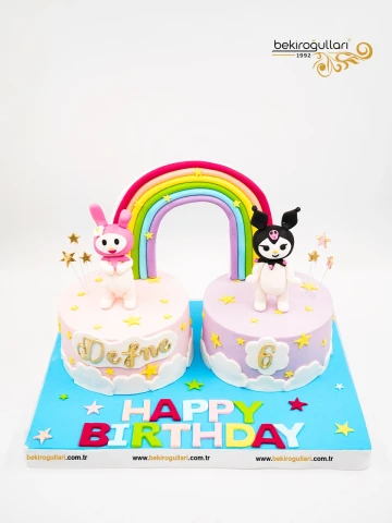 Kuromi Ve Melody Tasarım Butik Pasta