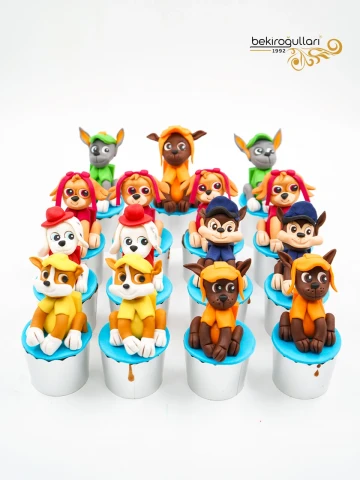 Paw Petrol Konsept Cupcake