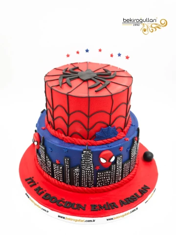 Spiderman Konsept Butik Pasta