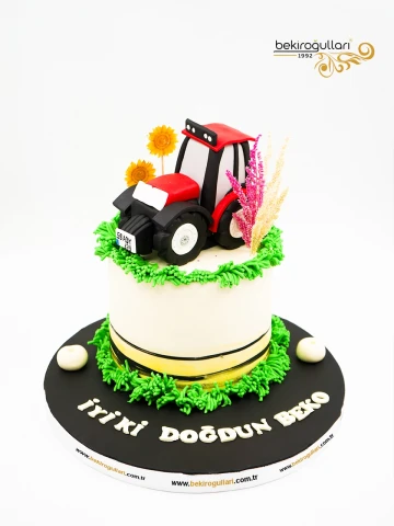 Traktör Figür Butik Pasta