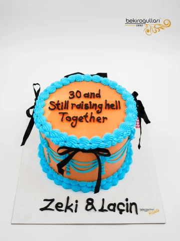 Turuncu Ve Mavi Detay Naked Pasta