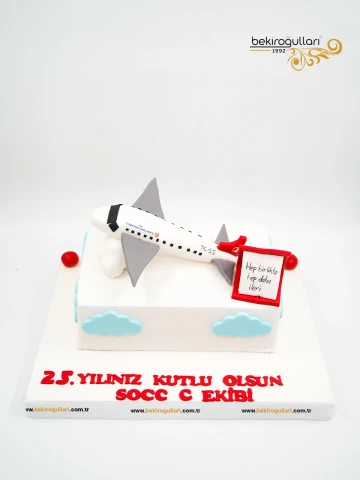 Uçak Detay Butik Pasta