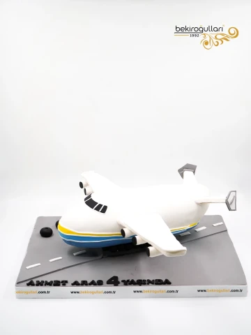 Uçak Model Butik Pasta