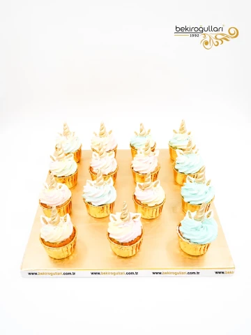 Unicorn Tasarım Cupcake