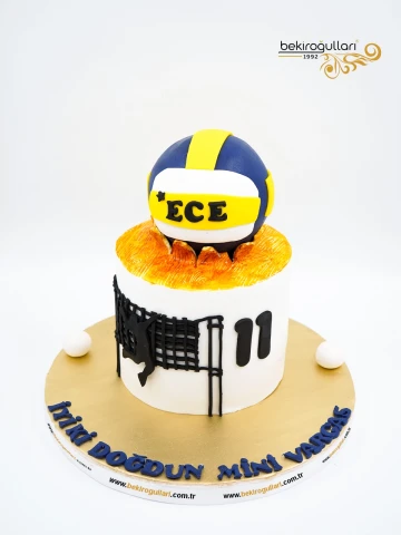 Voleybol Tasarım Butik Pasta