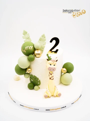 Zürafa Detay Tasarım Pasta
