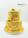 Altın Kaplama Katlı Model Pasta