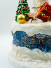 Bardaktan Düşen Noel Baba Tasarım Pasta