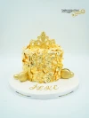 Altın Kaplama Butik Pasta