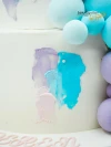 Renkli Toplar Tasarım Pasta