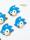 Sonic Temalı Kurabiye