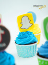 Sosyal Medya Konsept Cupcake