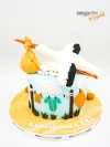 Baby Shower Tasarım Pasta