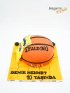 Baketbol Topu Tasarım Butik Pasta