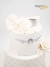 Gümüş Detay Nişan Pastası