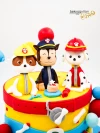 Kahraman Köpekler Tasarım Pasta