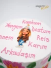 Kişisel Fotoğraf Detay Sıvama Pasta