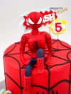 Spiderman Detay Tasarım Pasta