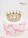 Taç Ve Kurdele Detay Konsept Pasta
